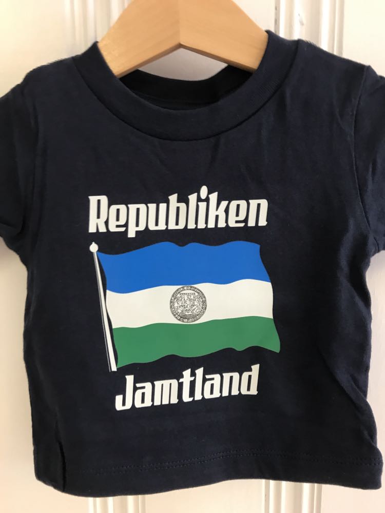 T-shirt, Baby - Republiken Jamtland