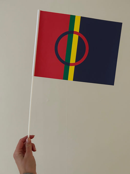 Pappersflagga Same - 10-pack