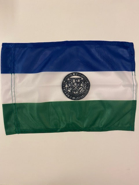 Bilflagga Jamtland 30x22 cm