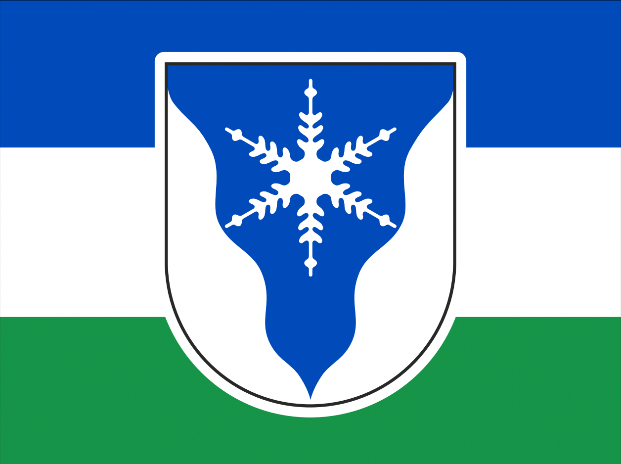 Fasadflagga - Frostviken